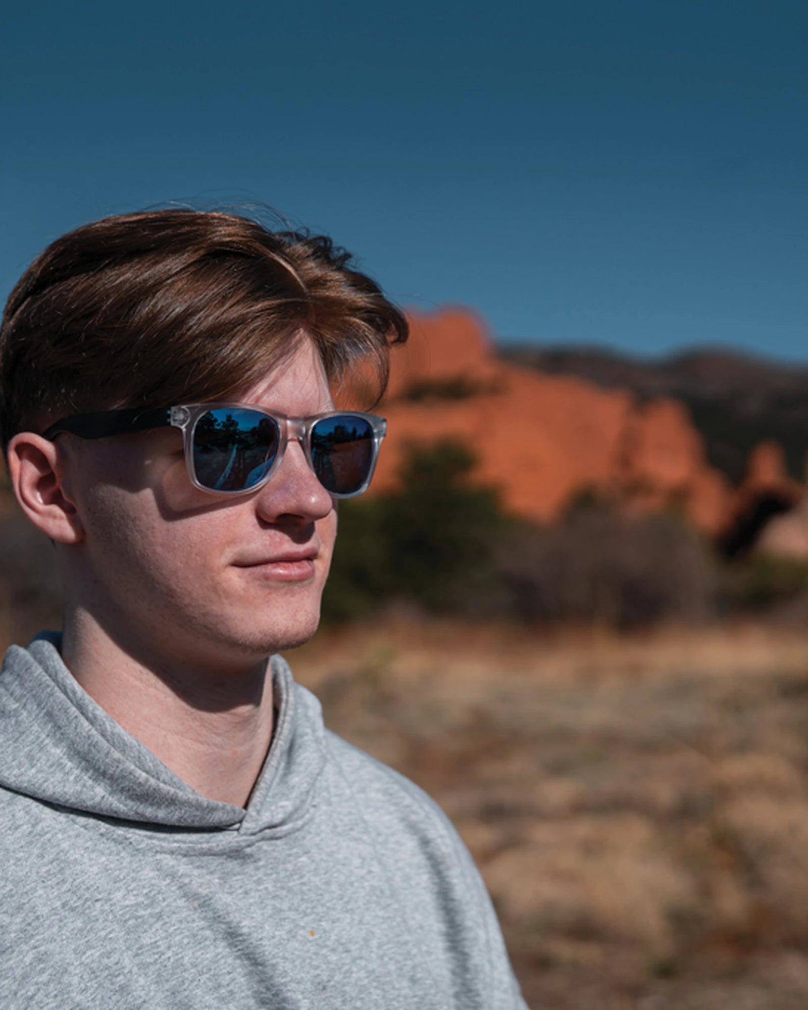 Sonnenbrille recycelt PC Gleam zum Personalisieren - 16