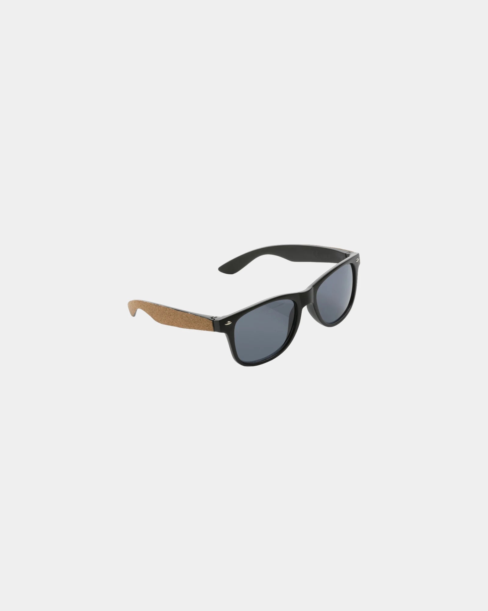 Sonnenbrille recycelt GRS mit Kork zum Personalisieren - Schwarz