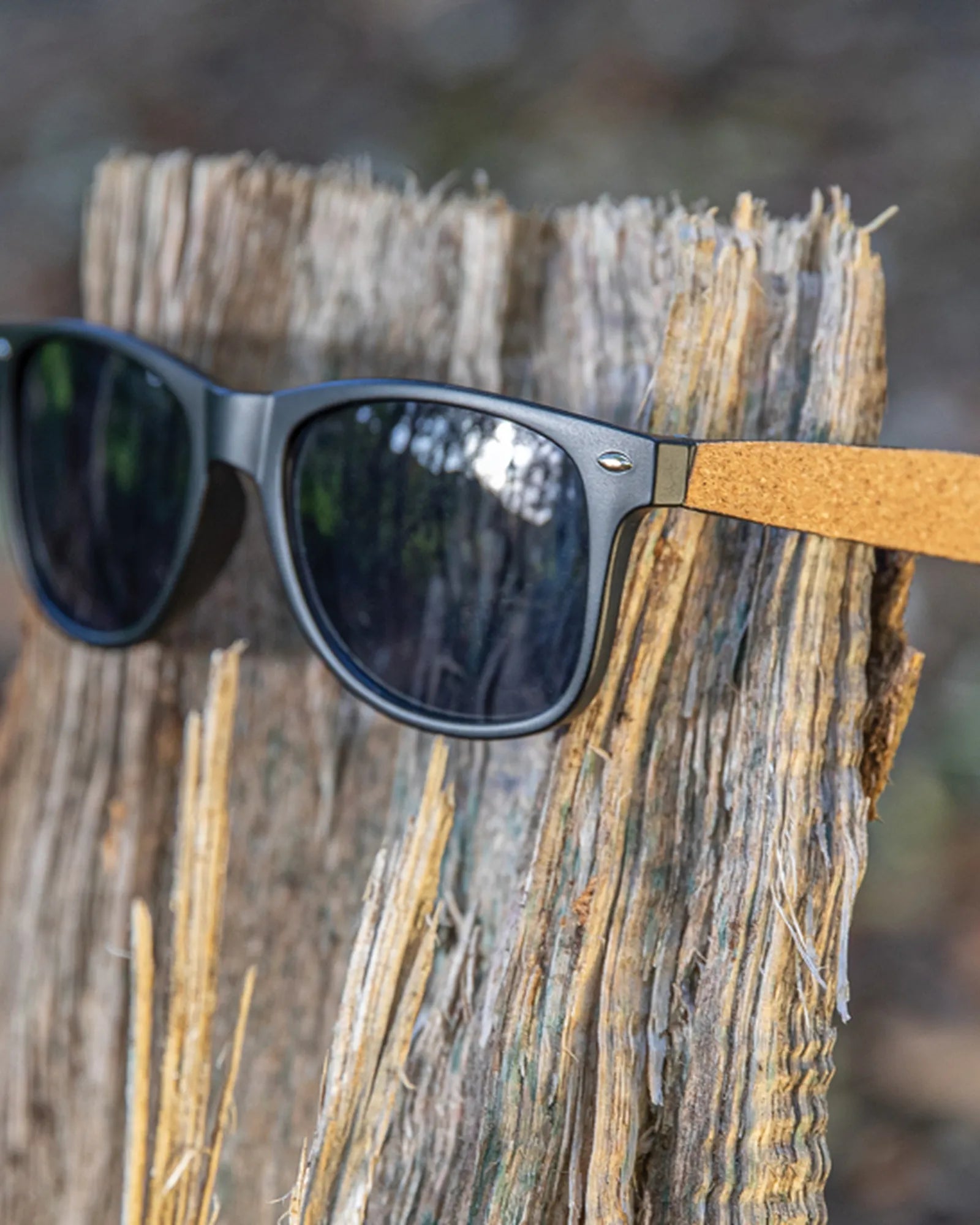 Sonnenbrille recycelt GRS mit Kork zum Personalisieren - 5