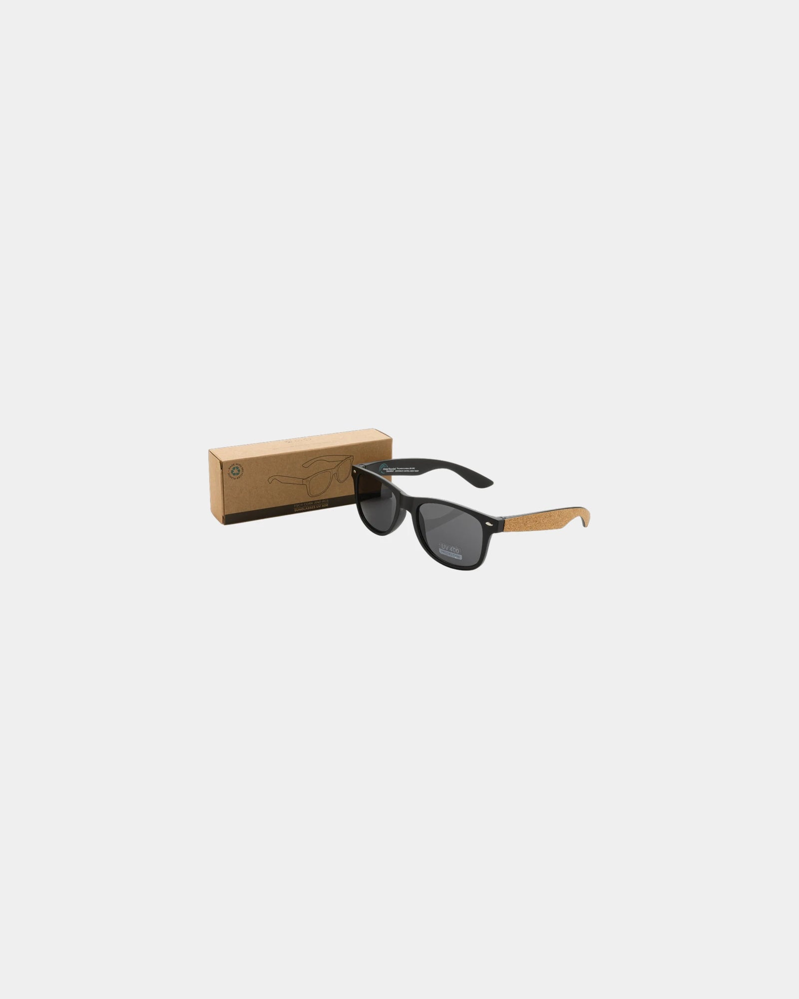 Sonnenbrille recycelt GRS mit Kork zum Personalisieren - 3