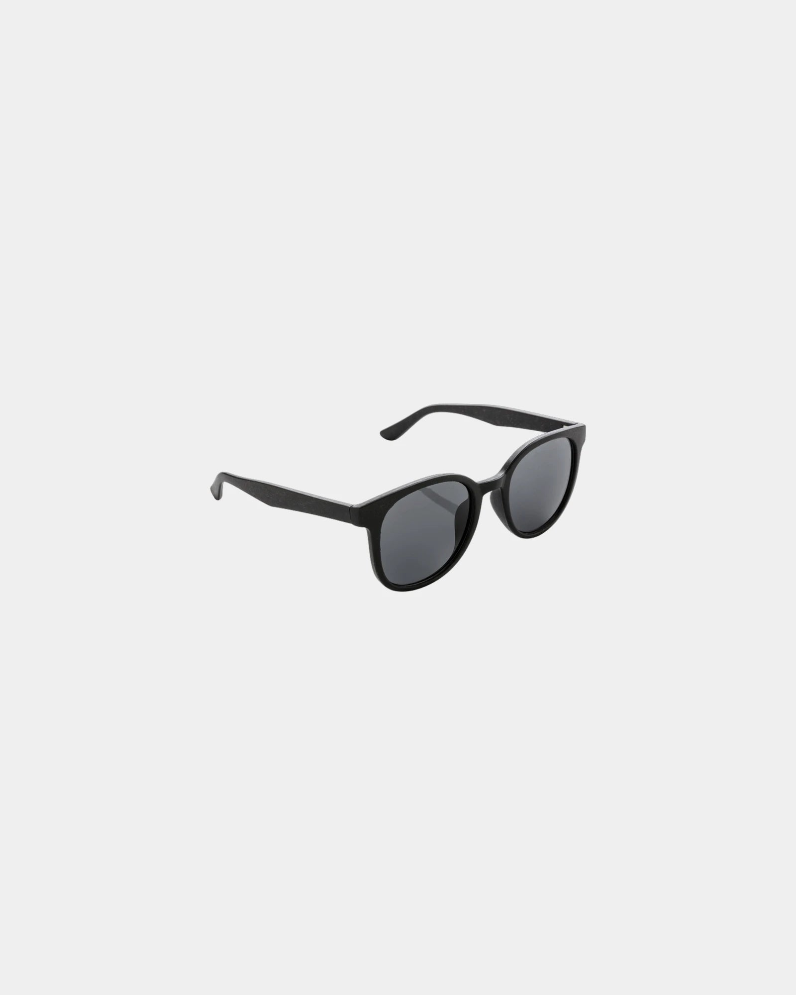 Sonnenbrille aus Weizenstroh UV 400 zum Personalisieren - Schwarz