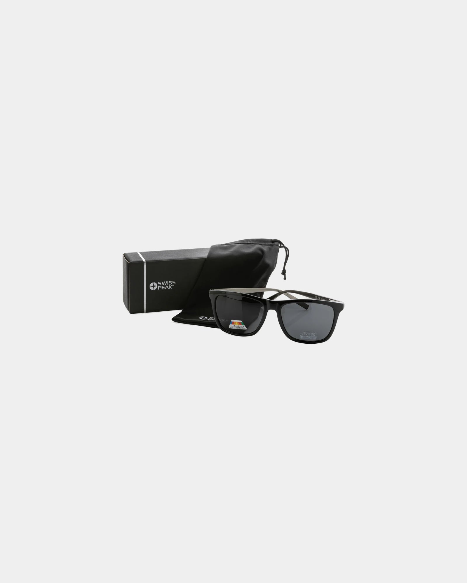 Sonnenbrille polarisiert recycelt Swiss Peak zum Personalisieren - 4