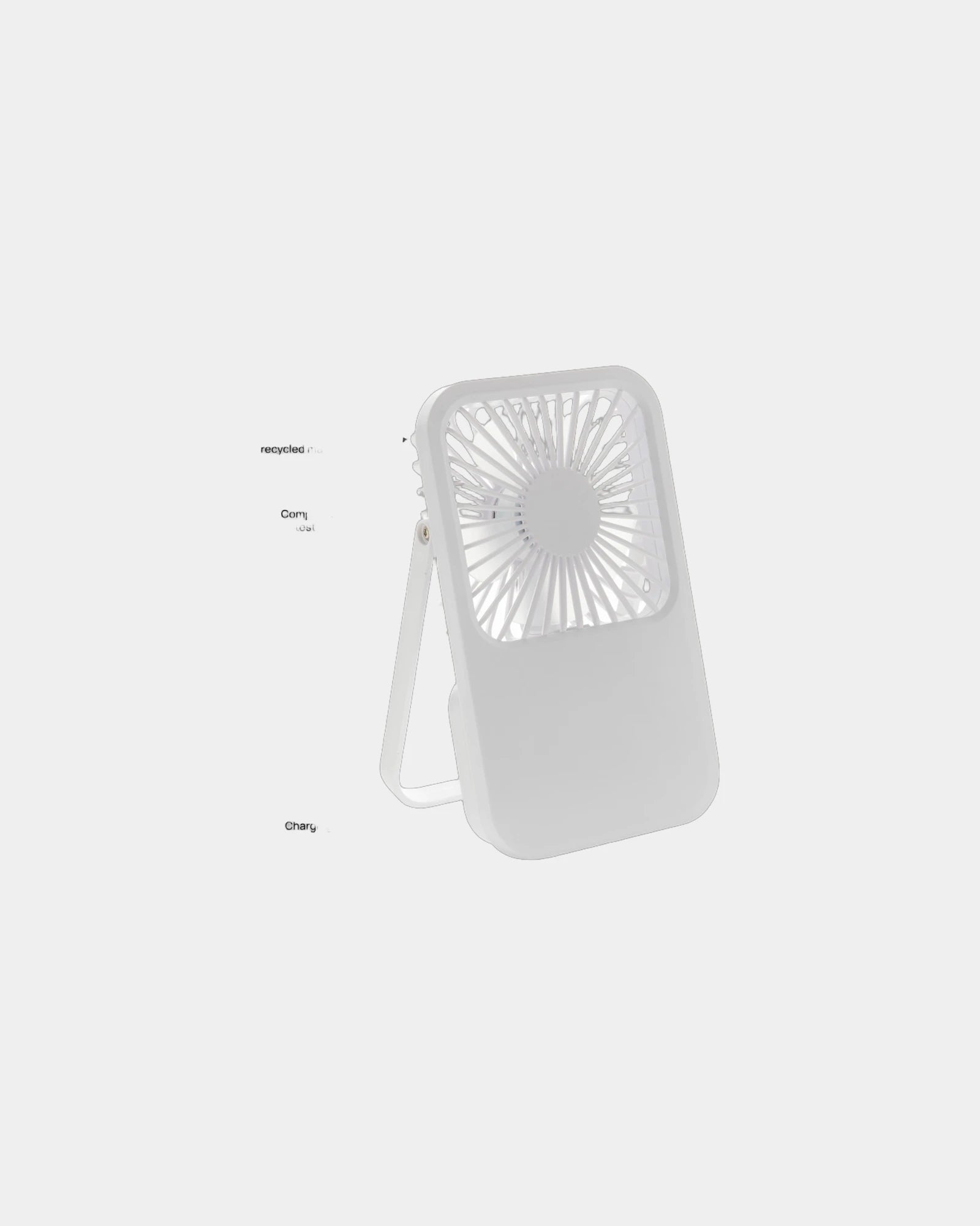 Ventilator ABS recycelt Aervina zum Personalisieren - 7