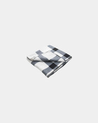 Plaid Polyester antrazit oder weiß zum Personalisieren - Weiß