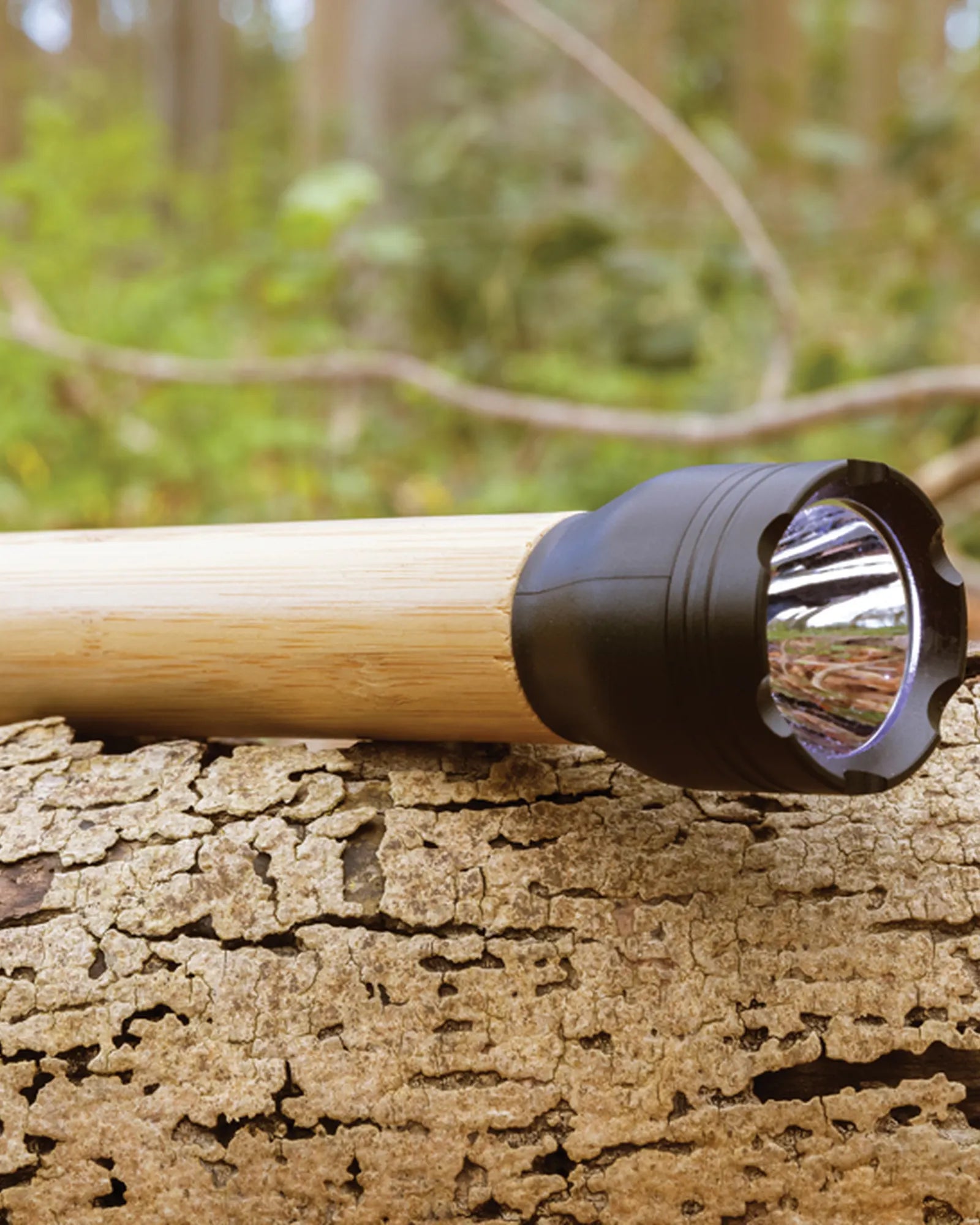 Lampe 5W recycelt ABS und FSC® Bambus zum Personalisieren - 4