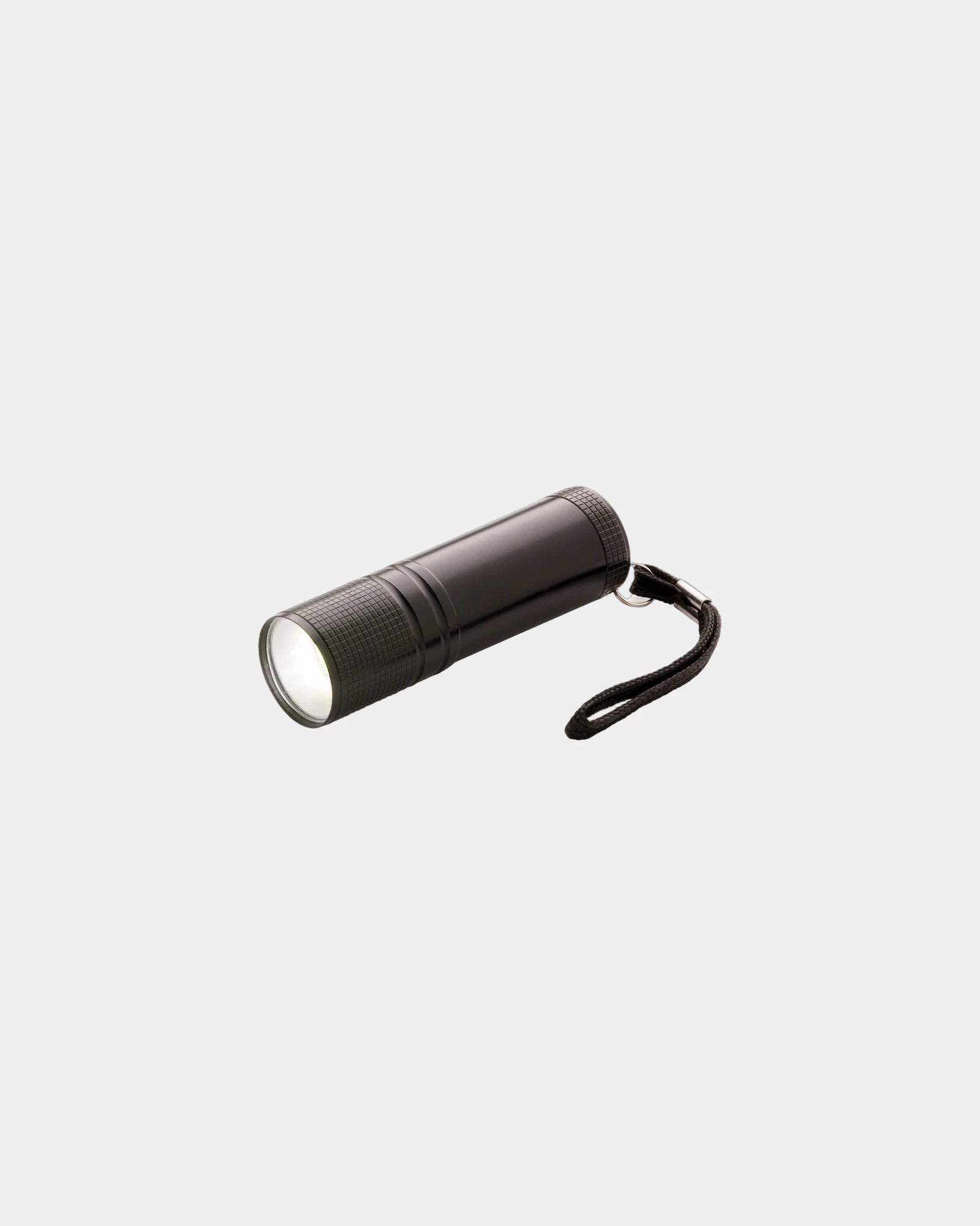 Lampe torche COB Aluminium super leistungsstark zum Personalisieren - Schwarz