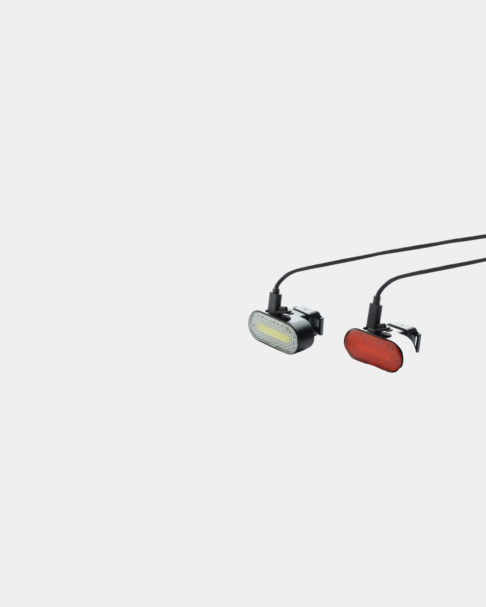 Set USB Fahrradbeleuchtung RCS Lumino zum Personalisieren