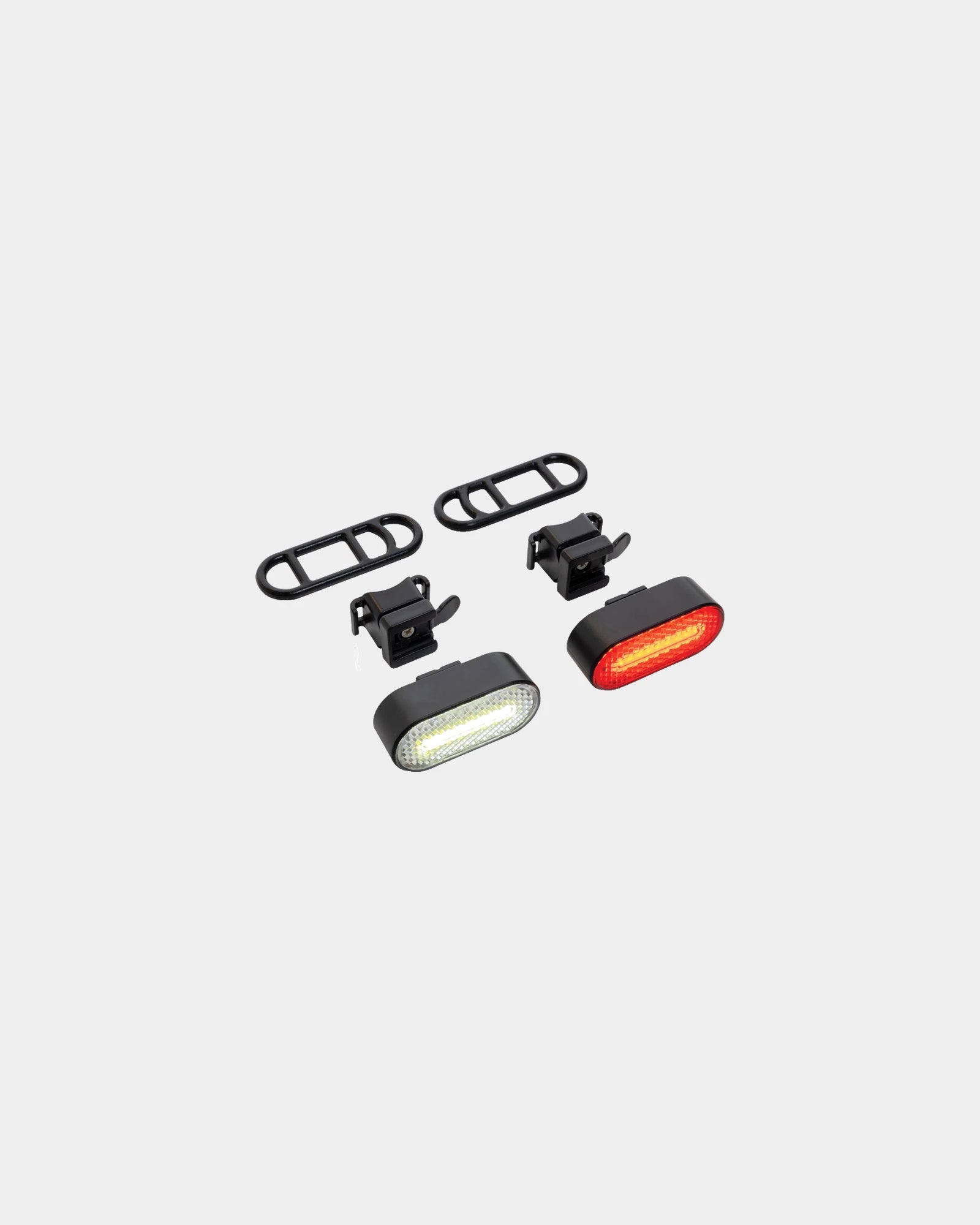 Set USB Fahrradbeleuchtung RCS Lumino zum Personalisieren