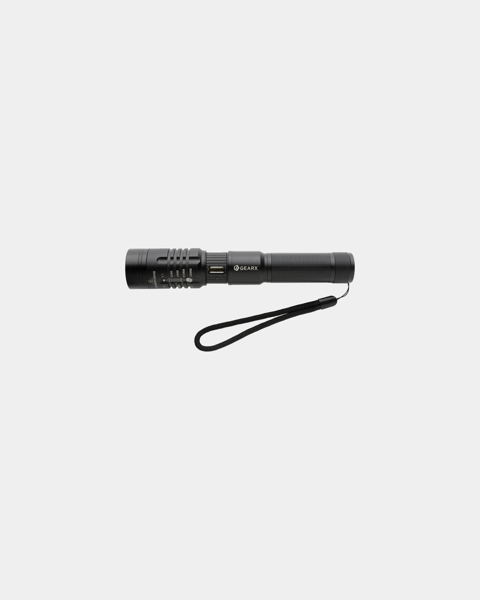 Taschenlampe Aluminium Gear X 2000 mAh zum Personalisieren - 2