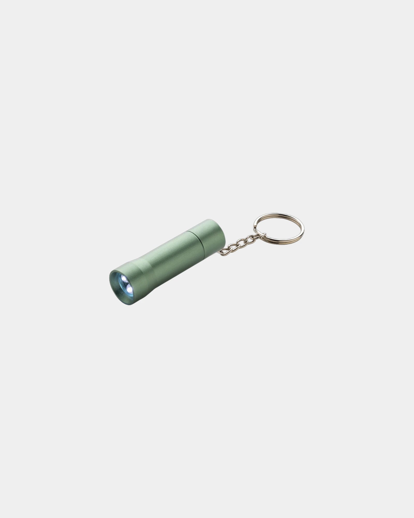 Schlüsselanhänger Aluminium recycelt RCS Flash zum Personalisieren - Grün