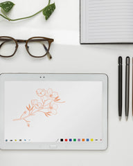 Stylus Aluminium grau zum Personalisieren - 3