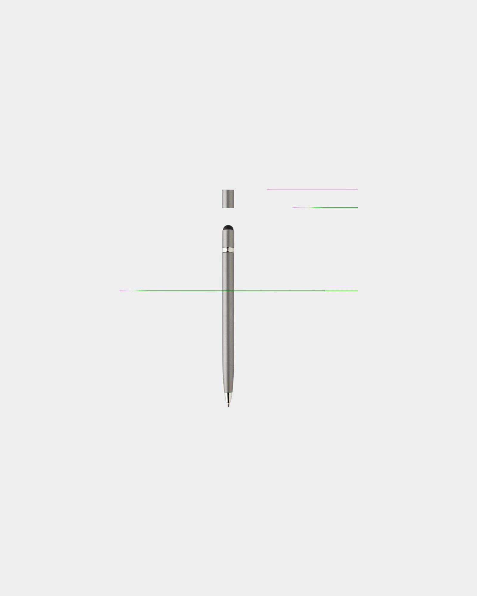 Stylus Aluminium grau zum Personalisieren - Silber