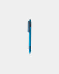 Stift rPET GRS transparent X8 zum Personalisieren - Blau