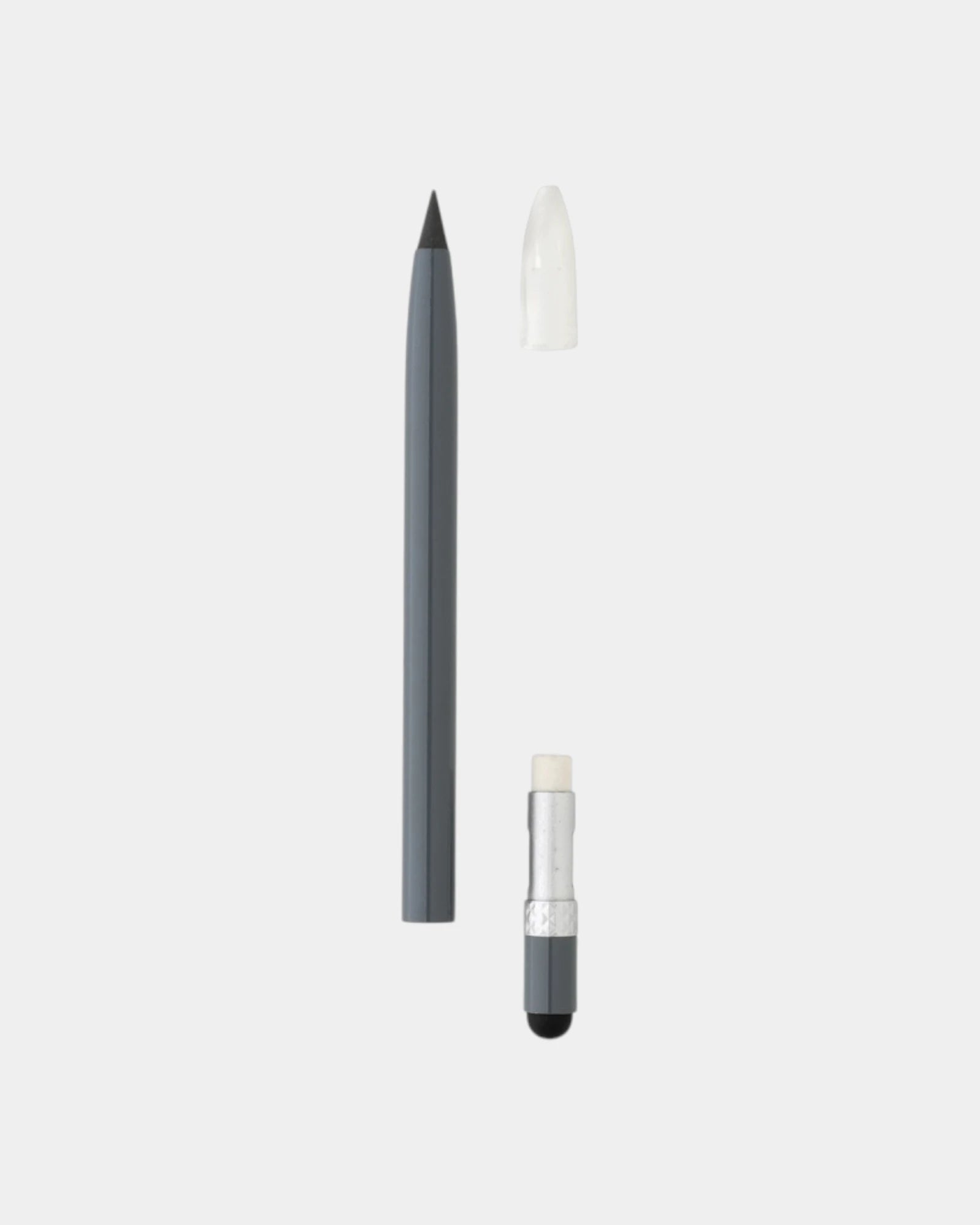 Kugelschreiber Aluminium mit Radiergummi zum Personalisieren - 3