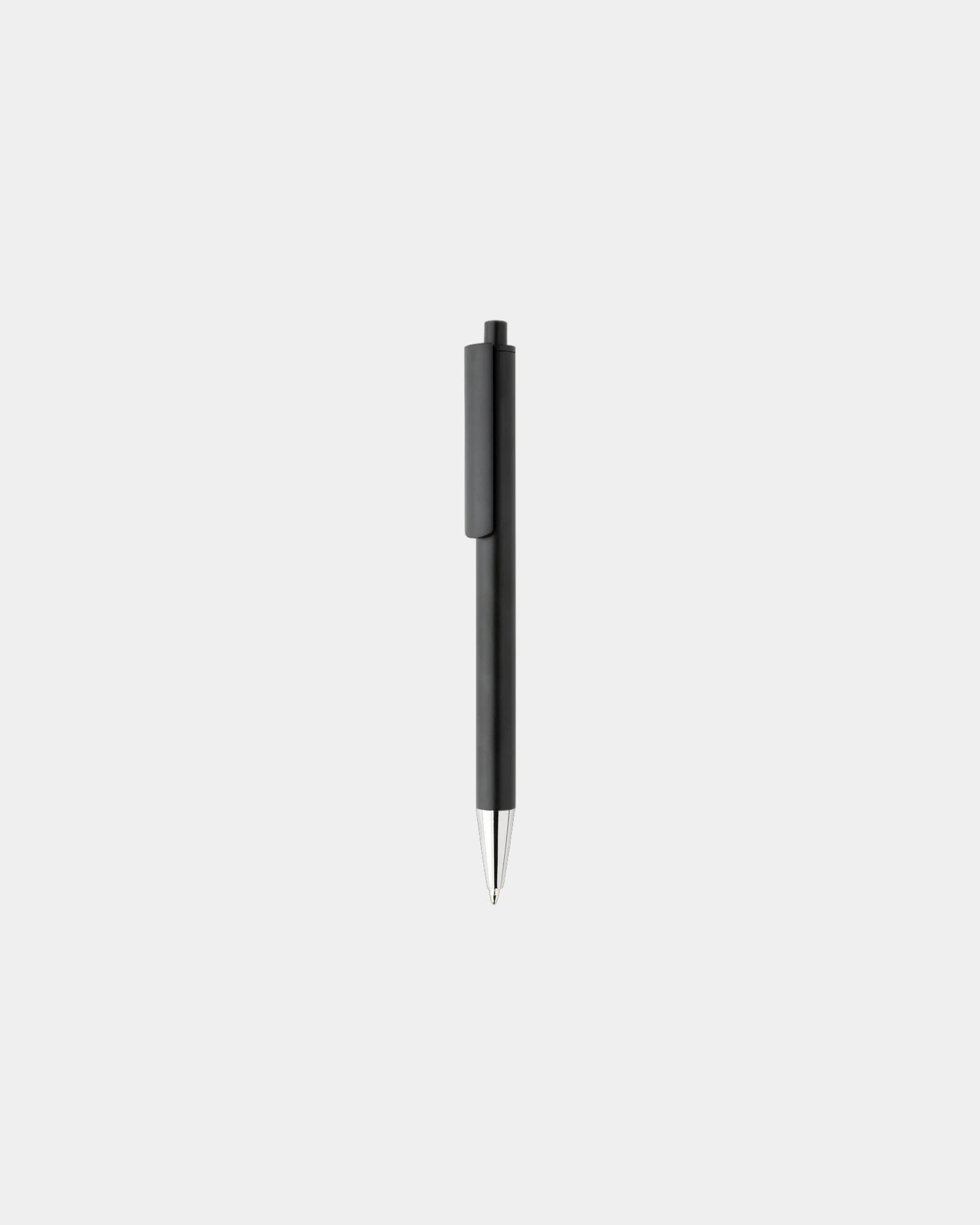 Stift Aluminium recycelt RCS Amisk zum Personalisieren - Schwarz