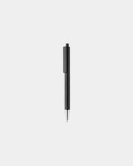 Stift Aluminium recycelt RCS Amisk zum Personalisieren - Schwarz