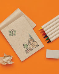 Set von 6 Farben mit Notizbuch zum Personalisieren - 4