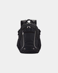 Rucksack Polyester 20L Denver zum Personalisieren - Schwarz