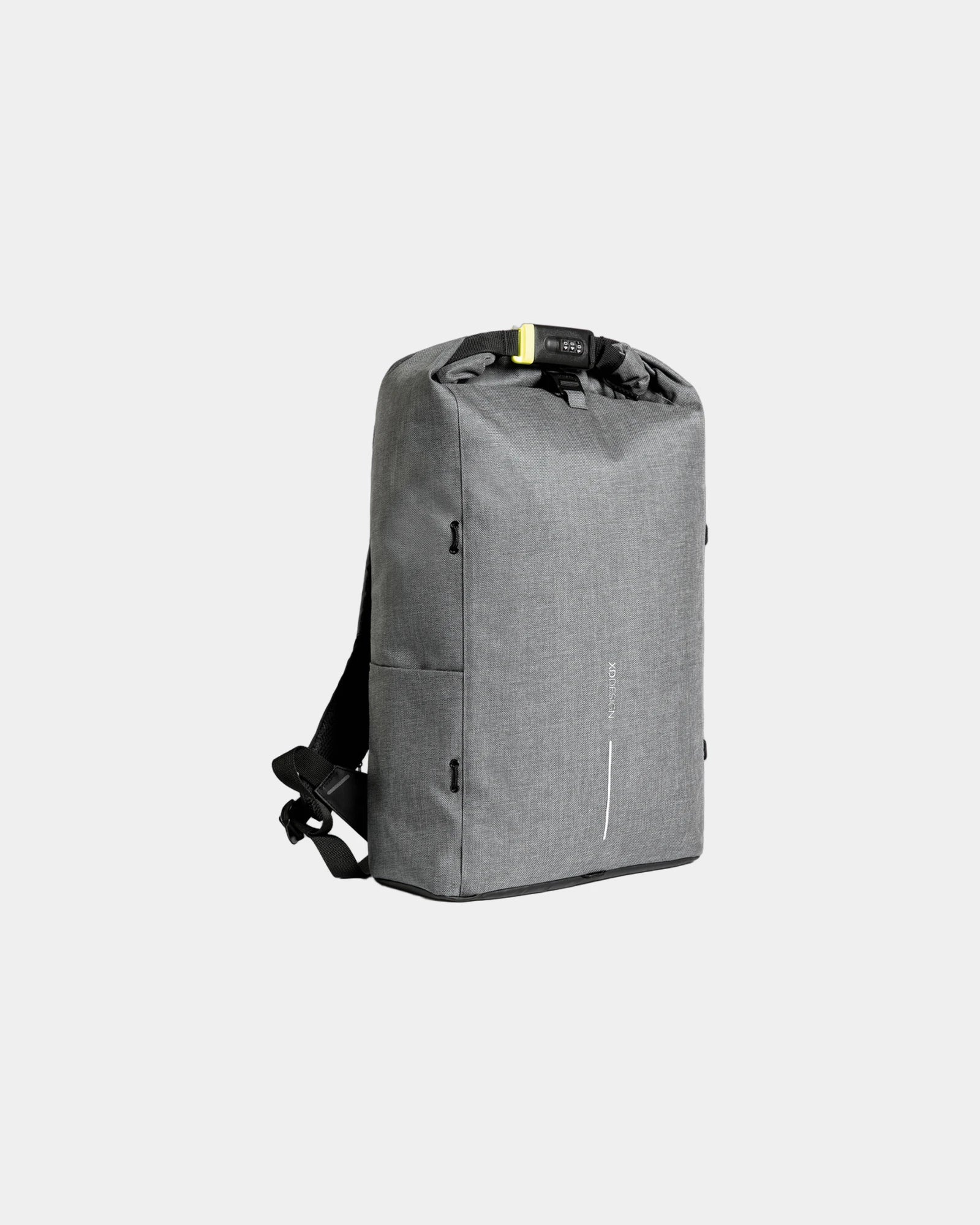 Rucksack wasserdicht Urban Lite zum Personalisieren - Grau