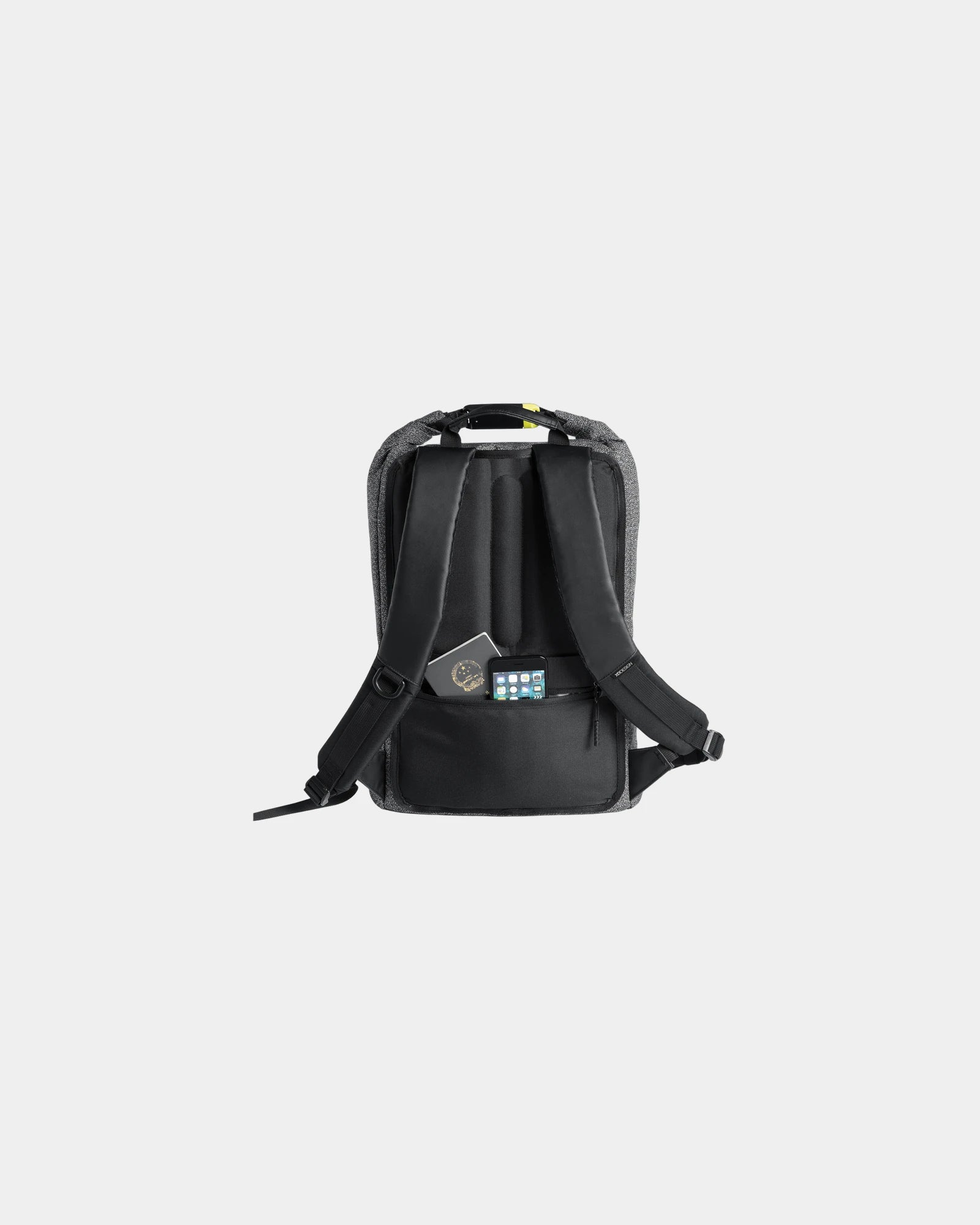 Rucksack Polyester grau Urban zum Personalisieren - 7