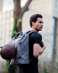 Rucksack Polyester grau Urban zum Personalisieren - 9