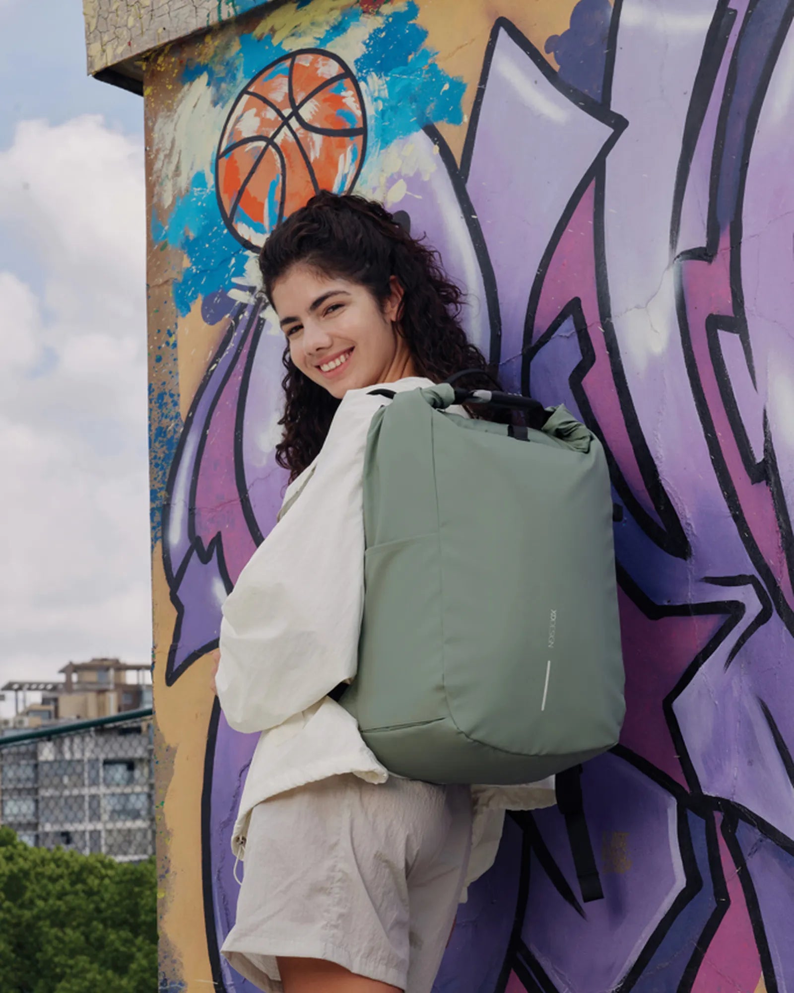 Rucksack wasserdicht und antivol Urban zum Personalisieren - 15