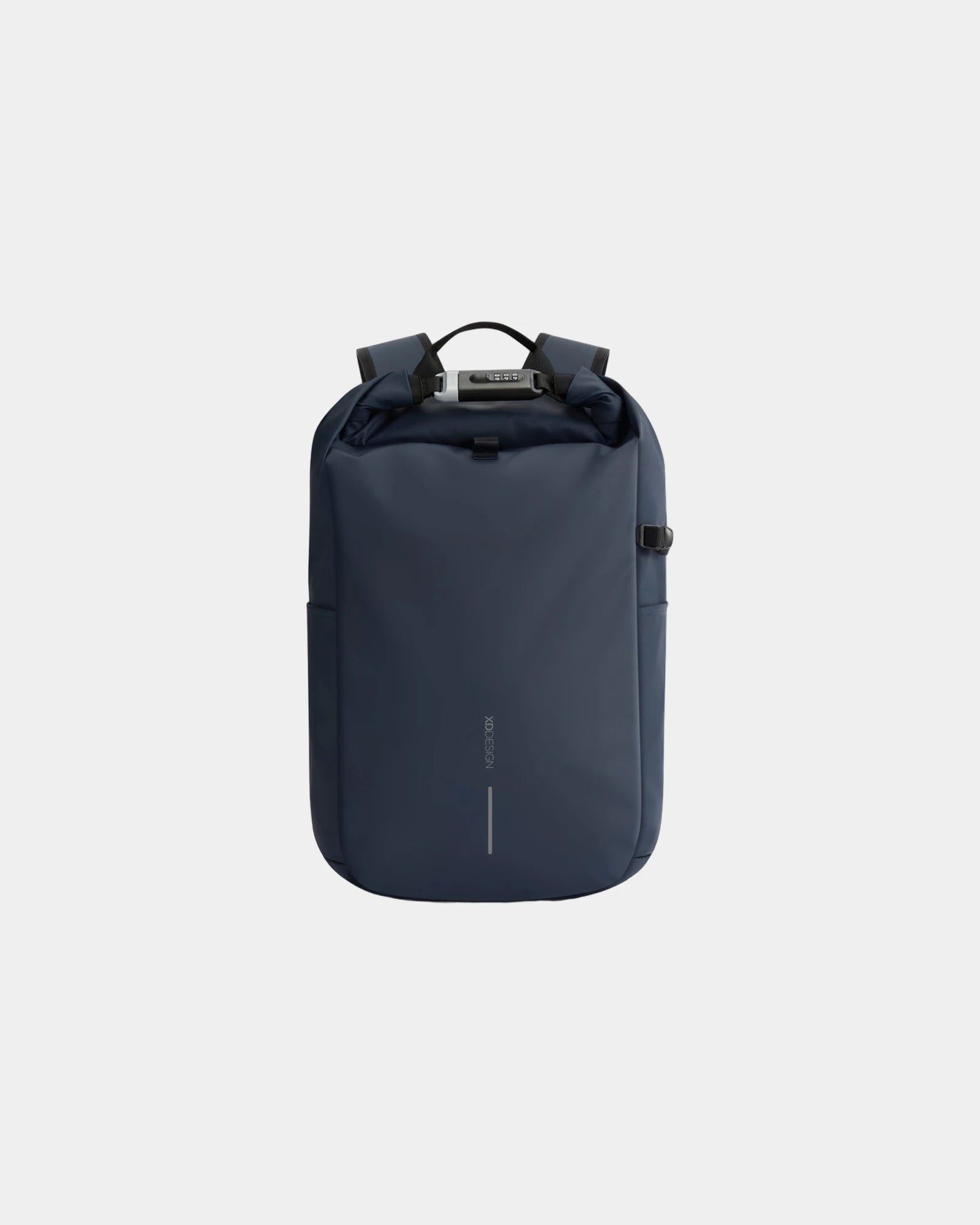 Rucksack wasserdicht und antivol Urban zum Personalisieren - Marineblau