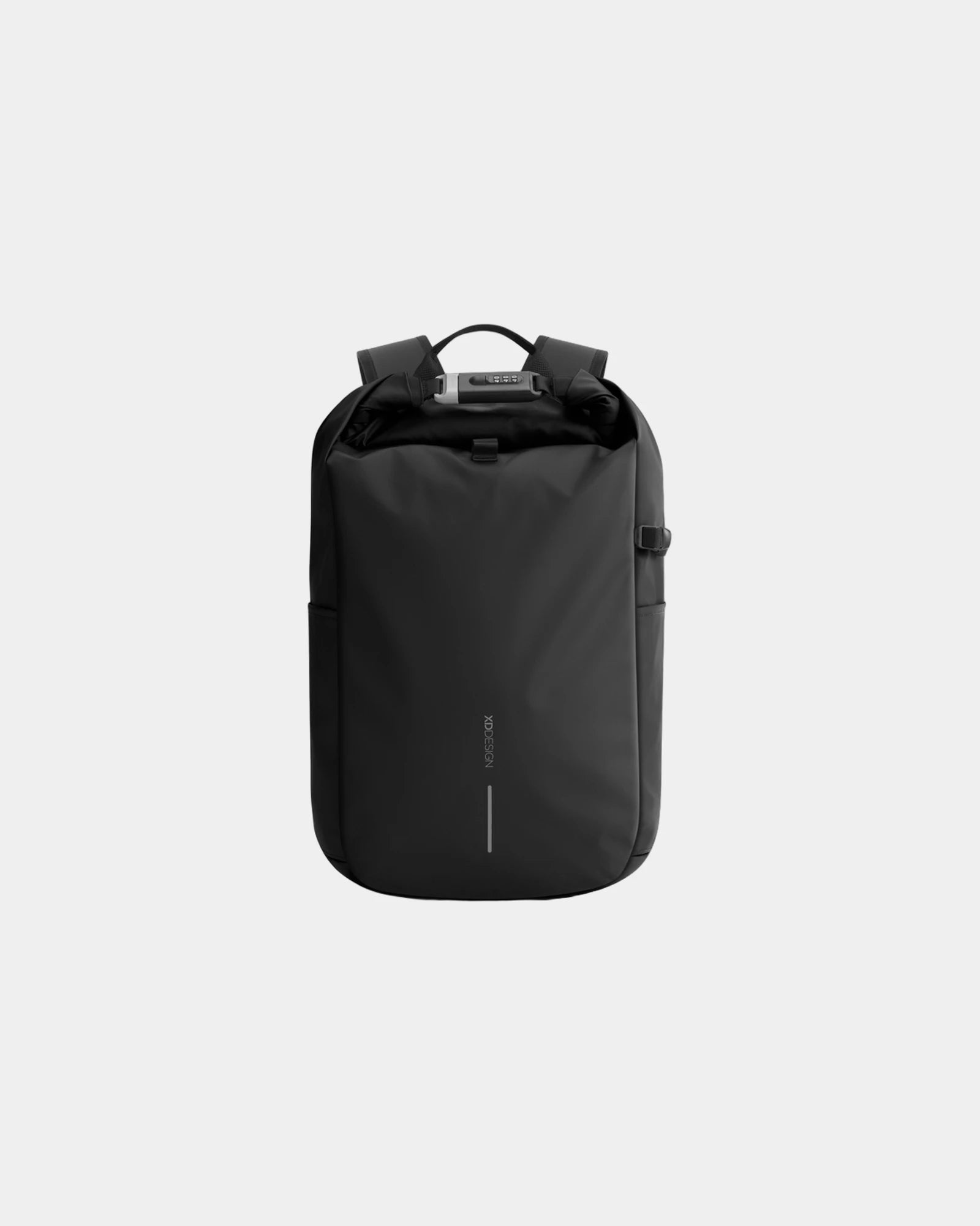 Rucksack wasserdicht und antivol Urban zum Personalisieren - Schwarz