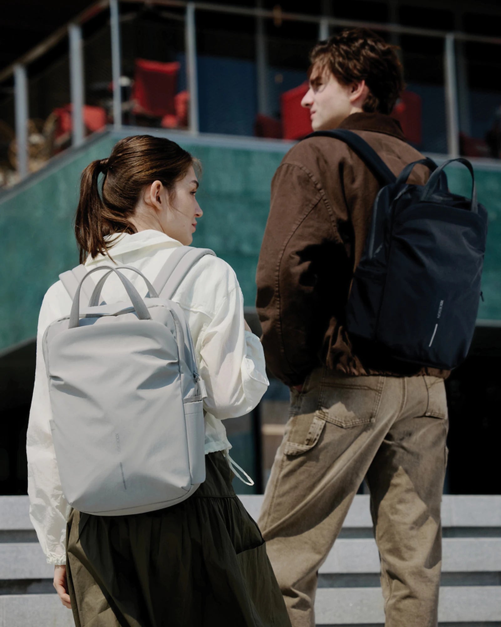 Rucksack recyceltes Nylon XD Design zum Personalisieren - 29