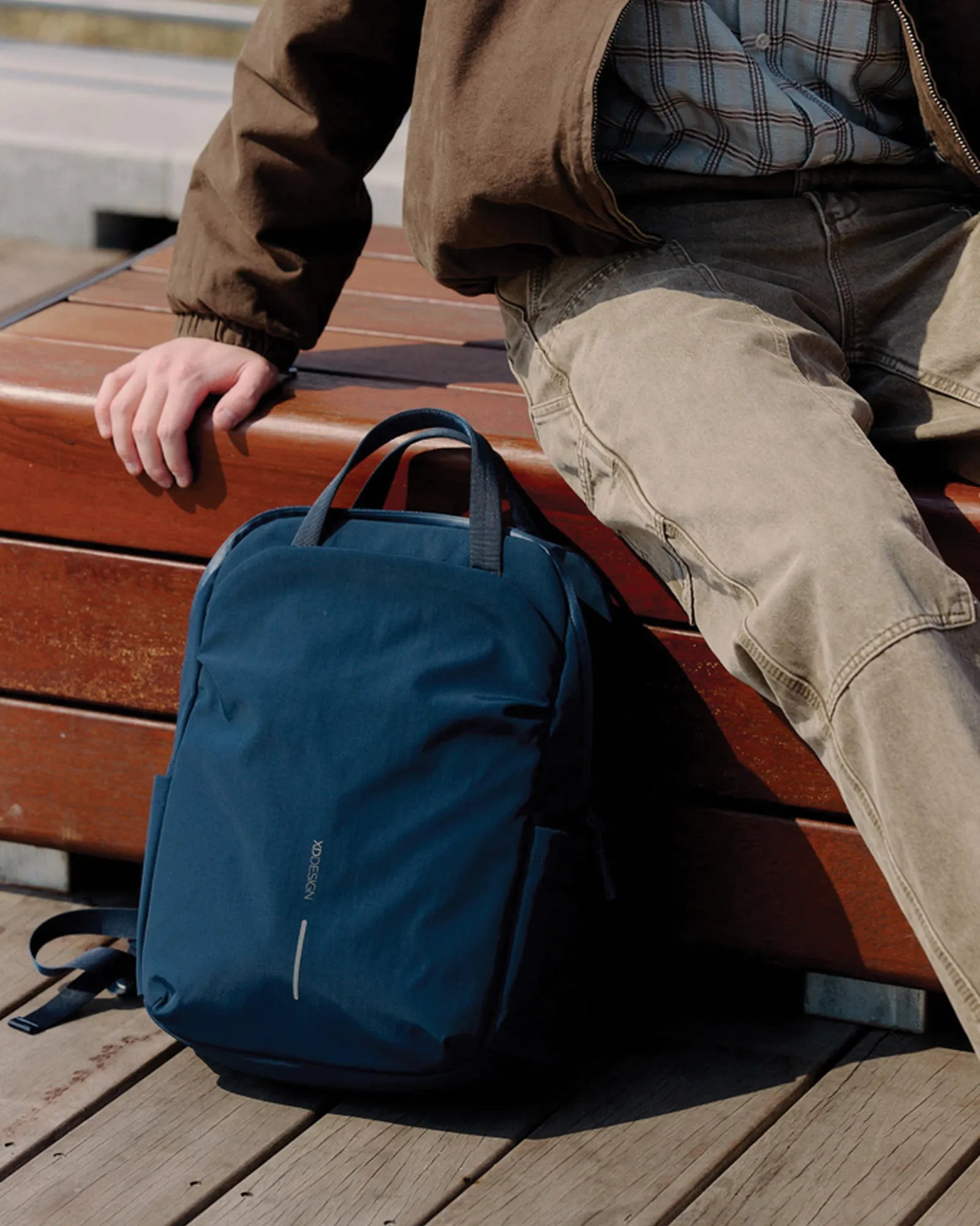 Rucksack recyceltes Nylon XD Design zum Personalisieren - 40