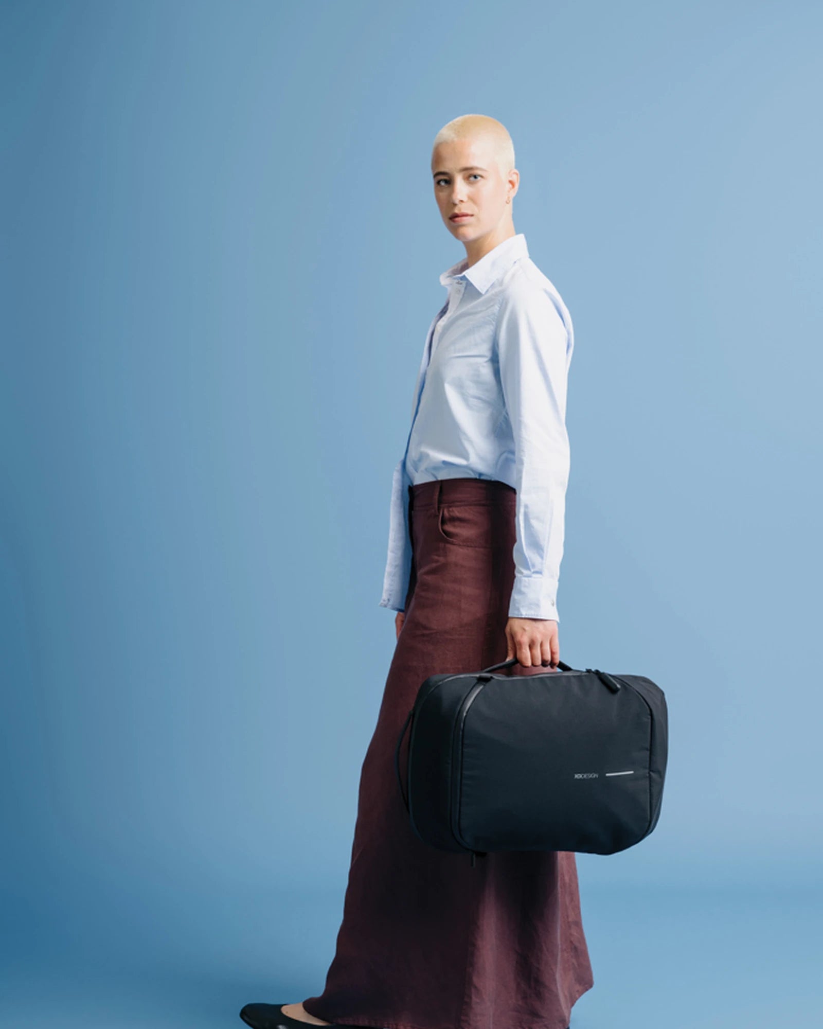Rucksack Nylon recycelt Bobby Air zum Personalisieren - 8