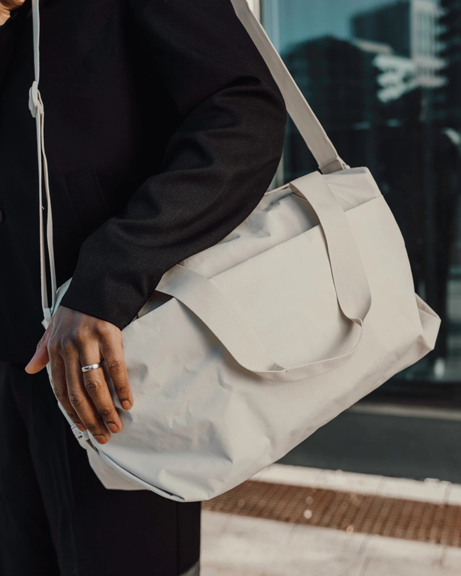 Recycelte Nylon Reisetasche KENTO URBAN zum Personalisieren - 19