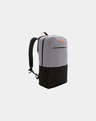 Rucksack Polyester 15,6" mit USB und RFID-Schutz zum Personalisieren - Schwarz