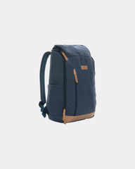 Rucksack recycelt 17L schwarz zum Personalisieren - Blau
