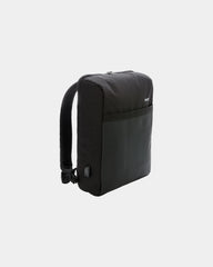 Rucksack Polyester schwarz 15'' antivol zum Personalisieren - Schwarz