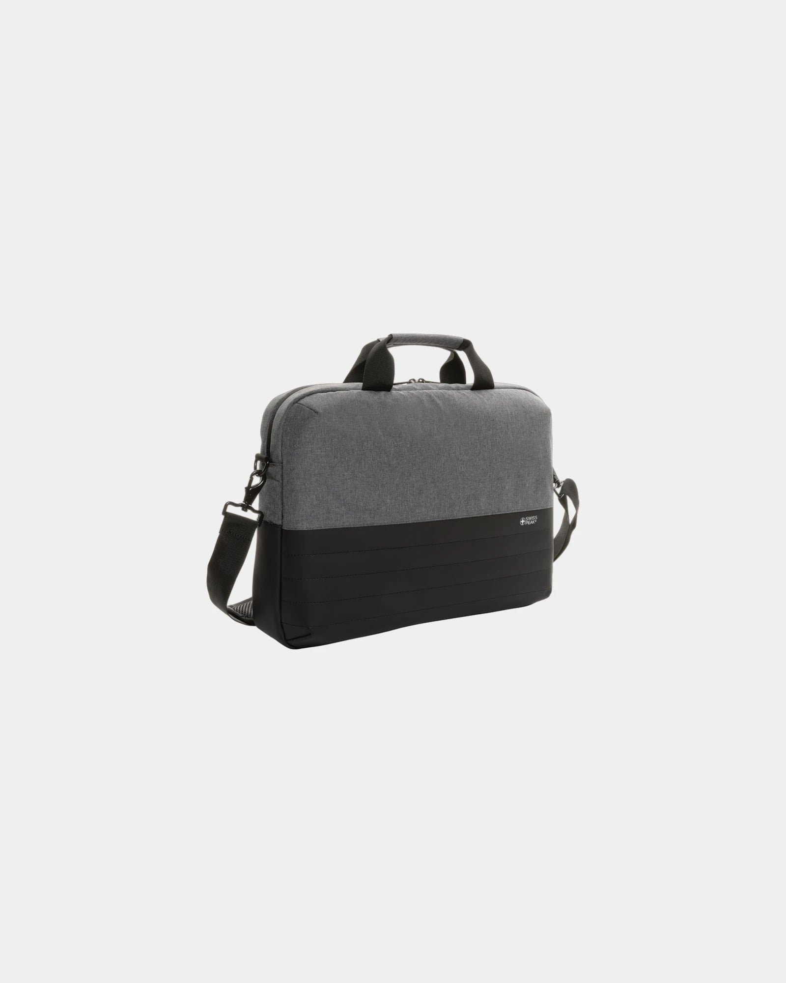 Sacoche für Laptop 15,6" rPET Swiss Peak AWARE™ zum Personalisieren - Grau