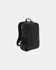 Rucksack wasserdicht RPET 15,6" Lima zum Personalisieren - Schwarz
