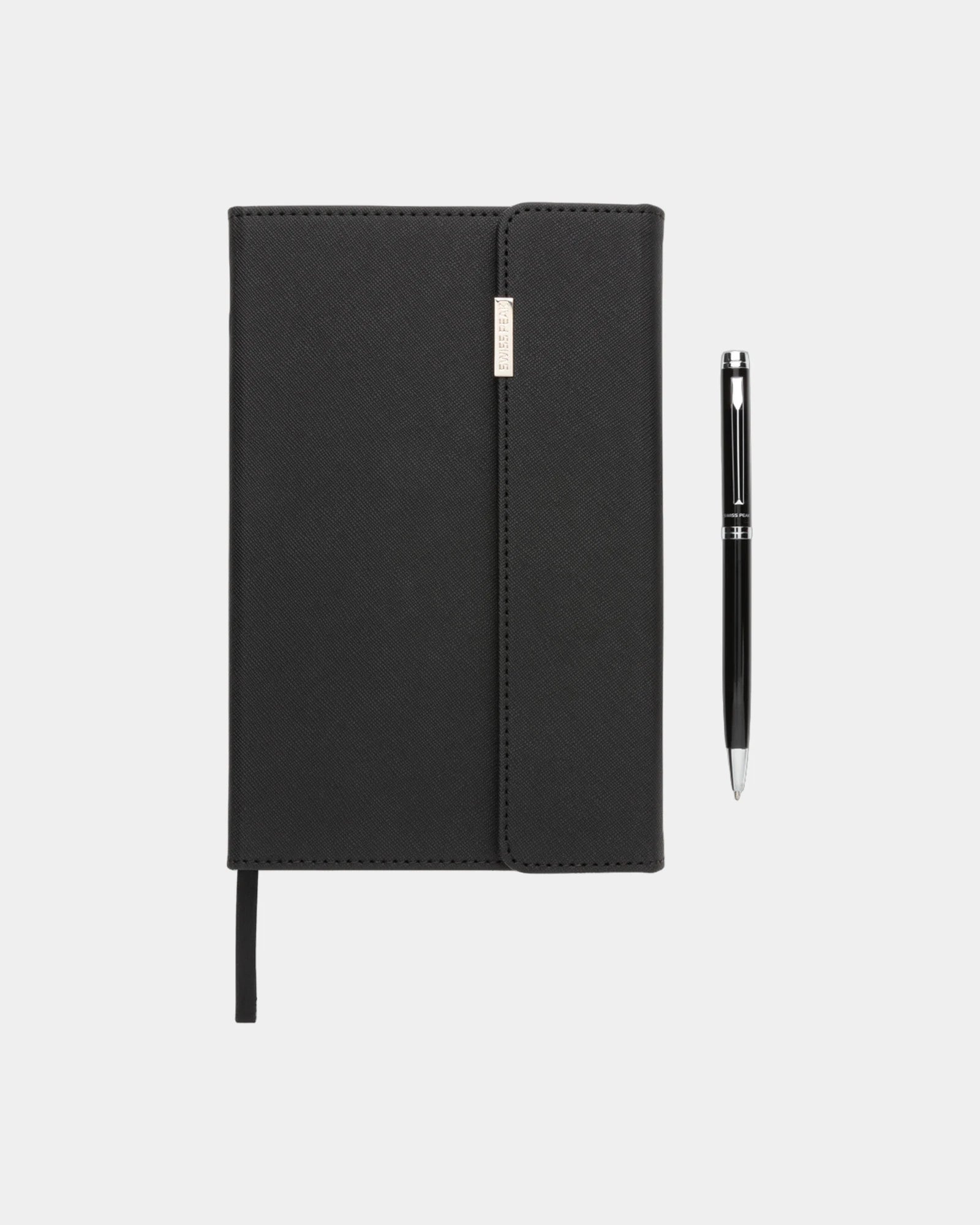 Notizbuch PU mit Reißverschluss Swiss Peak zum Personalisieren - 3