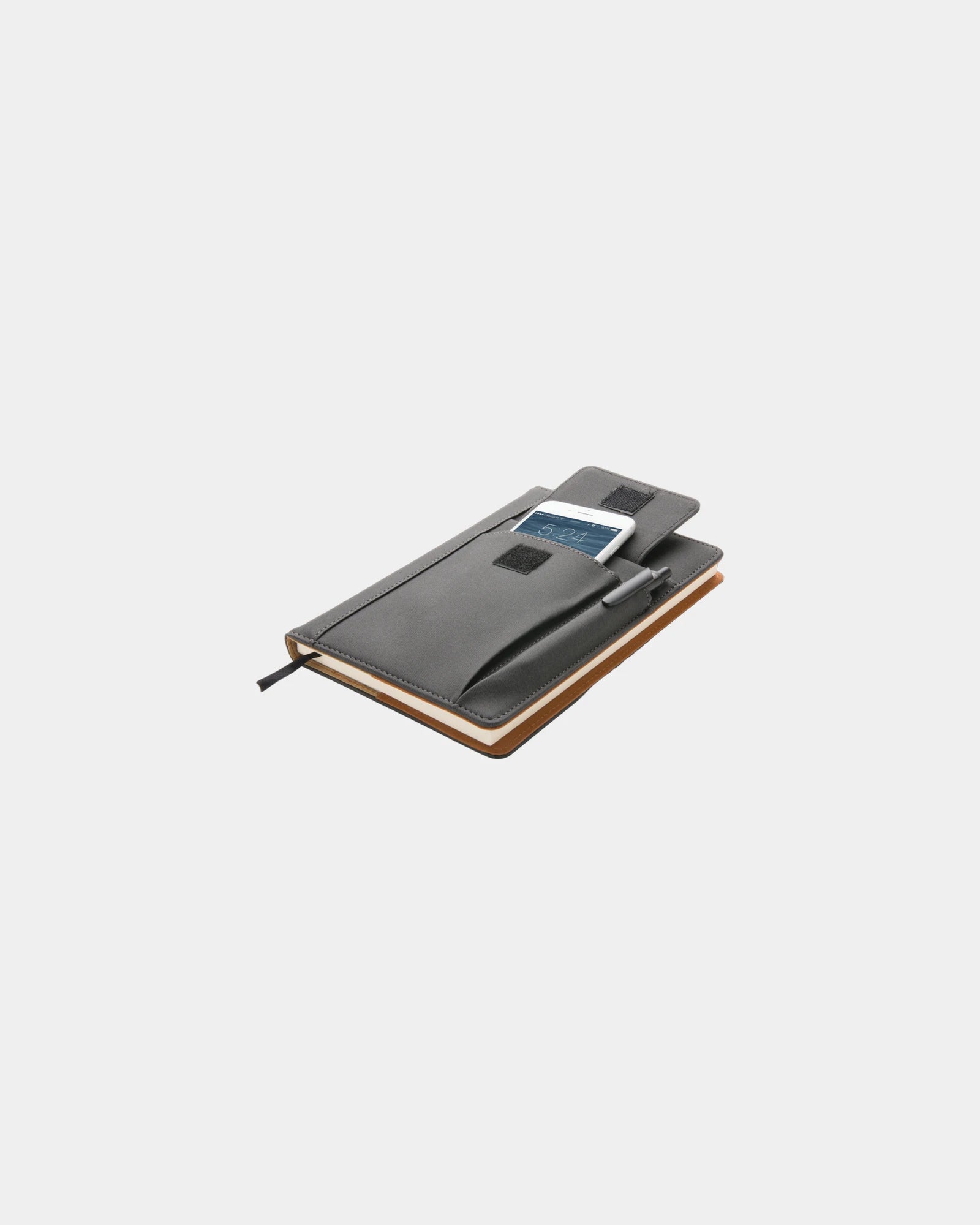 Notizbuch PU mit Handyfach zum Personalisieren - 4