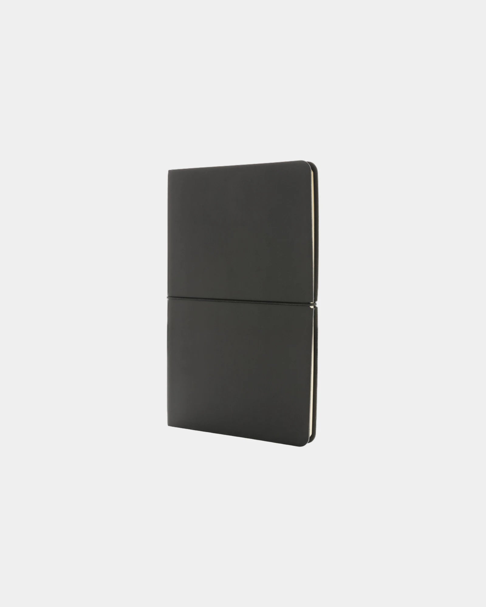 Notizbuch A5 PU weich schwarz zum Personalisieren - Schwarz