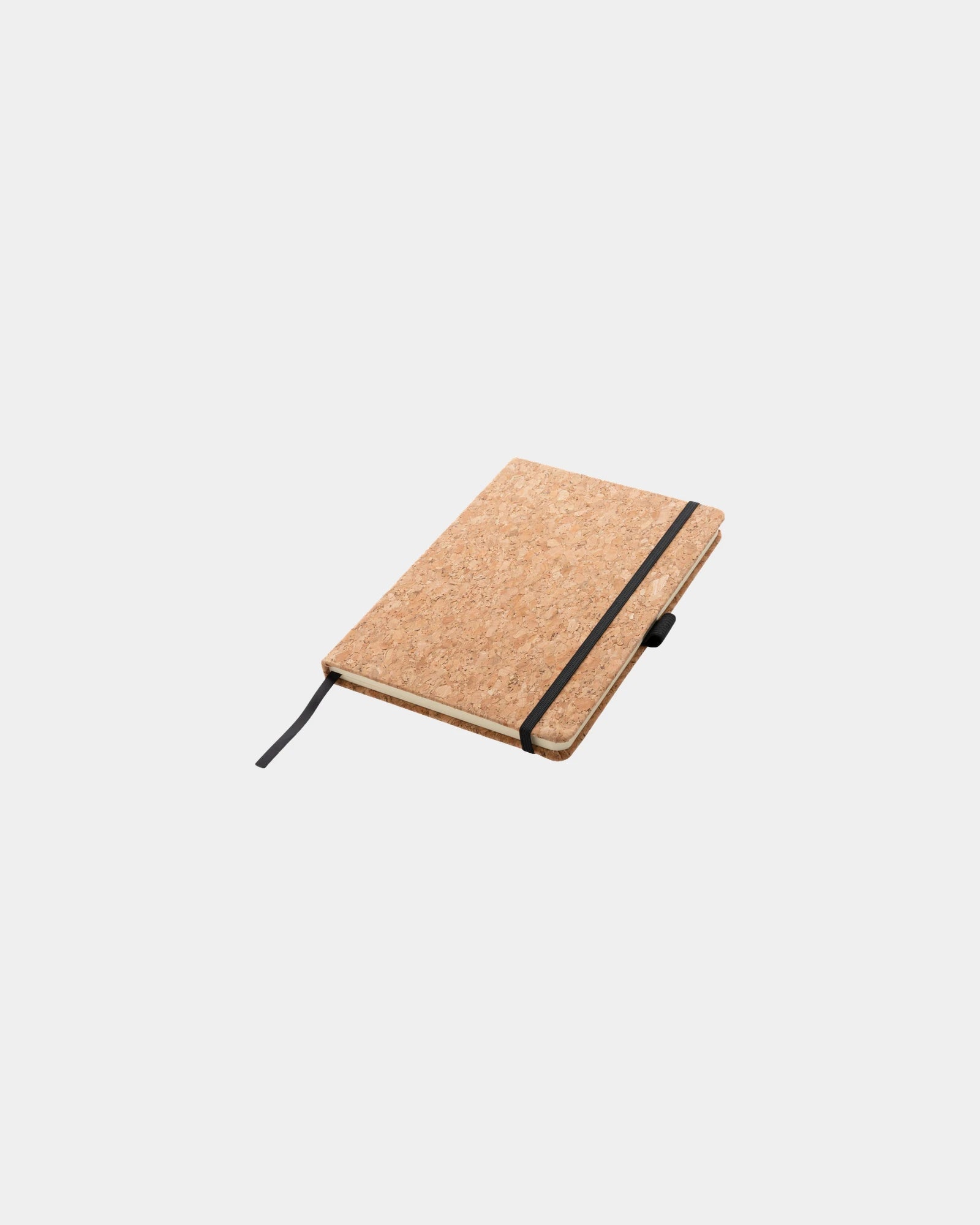 Notizbuch A5 aus Kork mit elastischem Verschluss zum Personalisieren