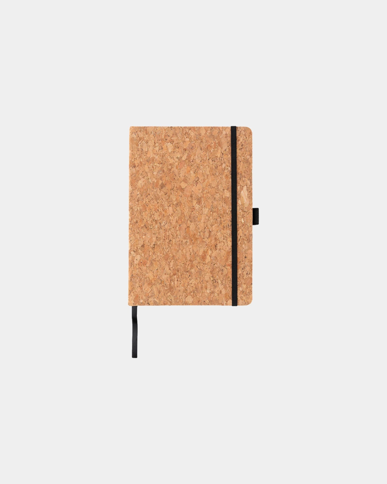Notizbuch A5 aus Kork mit elastischem Verschluss zum Personalisieren
