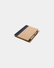Notizbuch recycelt mit Stift zum Personalisieren - 1