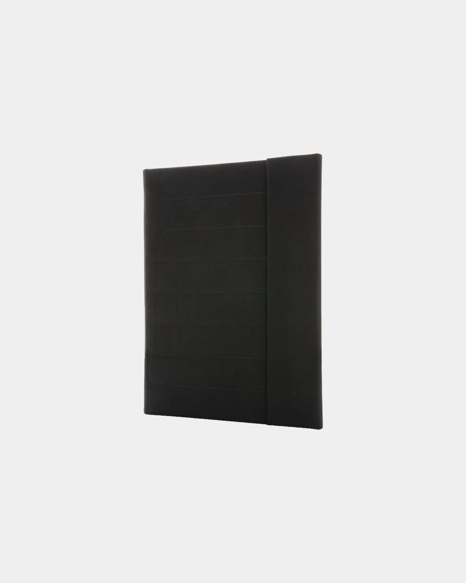Konferenzmappe rPET mit magnetischem Verschluss zum Personalisieren - Schwarz