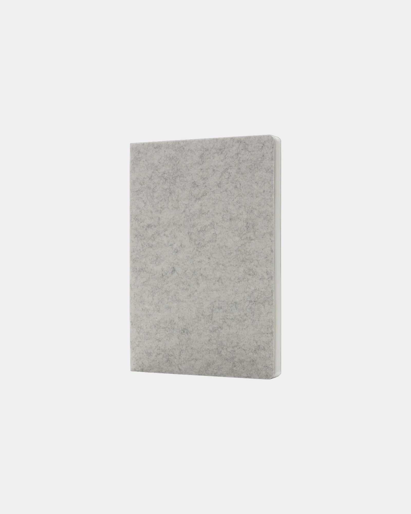 Notizbuch recycelt GRS grau 21 x 14,2 cm zum Personalisieren - Grau