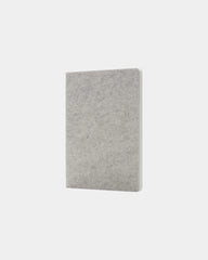 Notizbuch recycelt GRS grau 21 x 14,2 cm zum Personalisieren - Grau