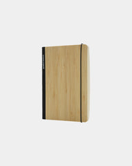 Notizbuch FSC® Bambus Scribe A5 zum Personalisieren - Schwarz