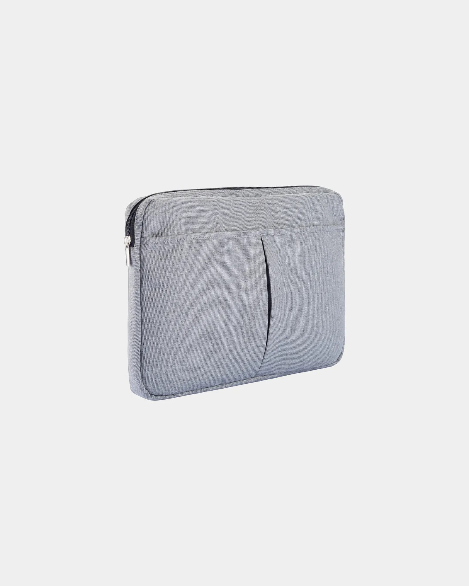 Pochette Polyester 15" grau zum Personalisieren - Grau