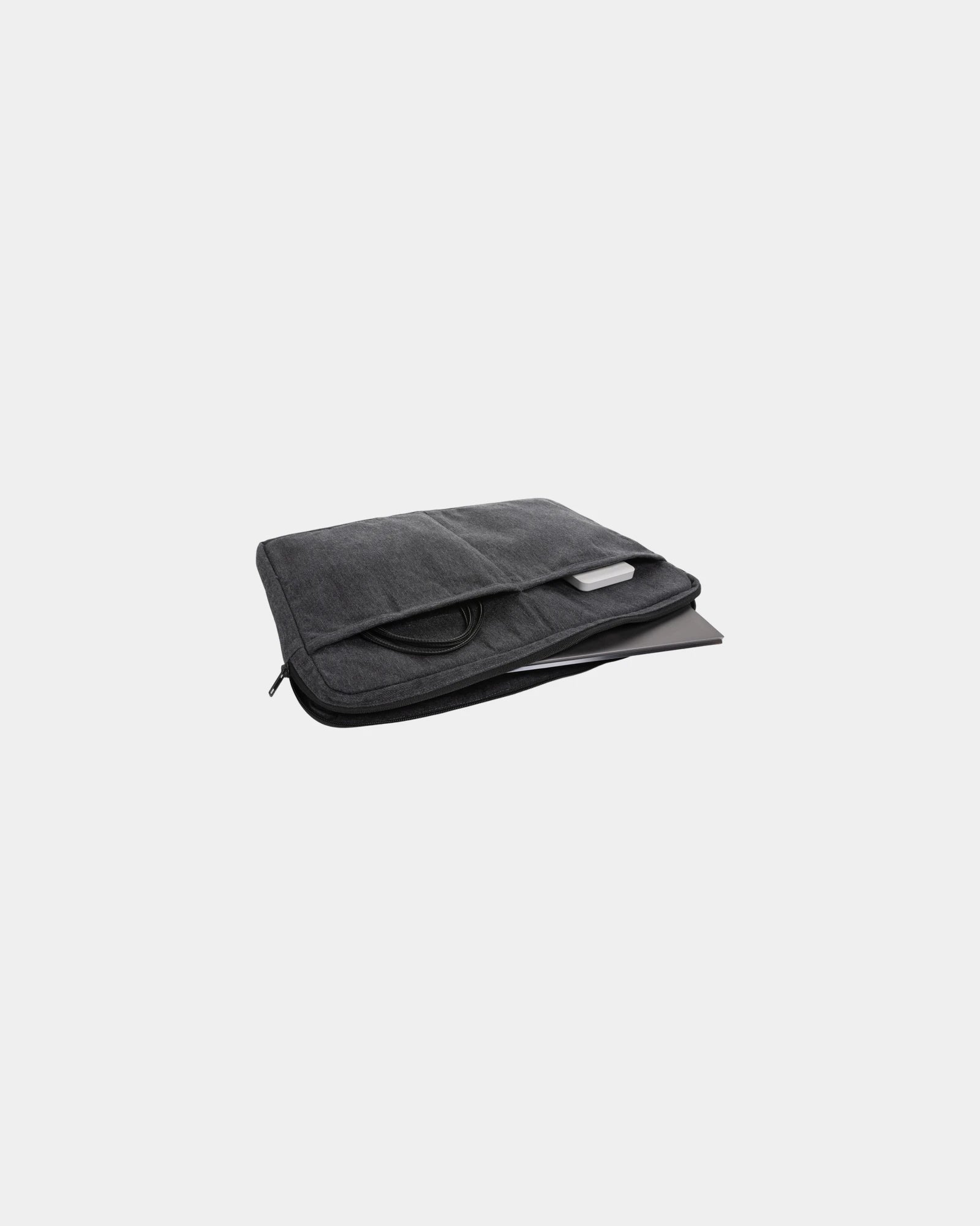 Pochette für Laptop 15,6" aus recycelter Baumwolle zum Personalisieren - 10