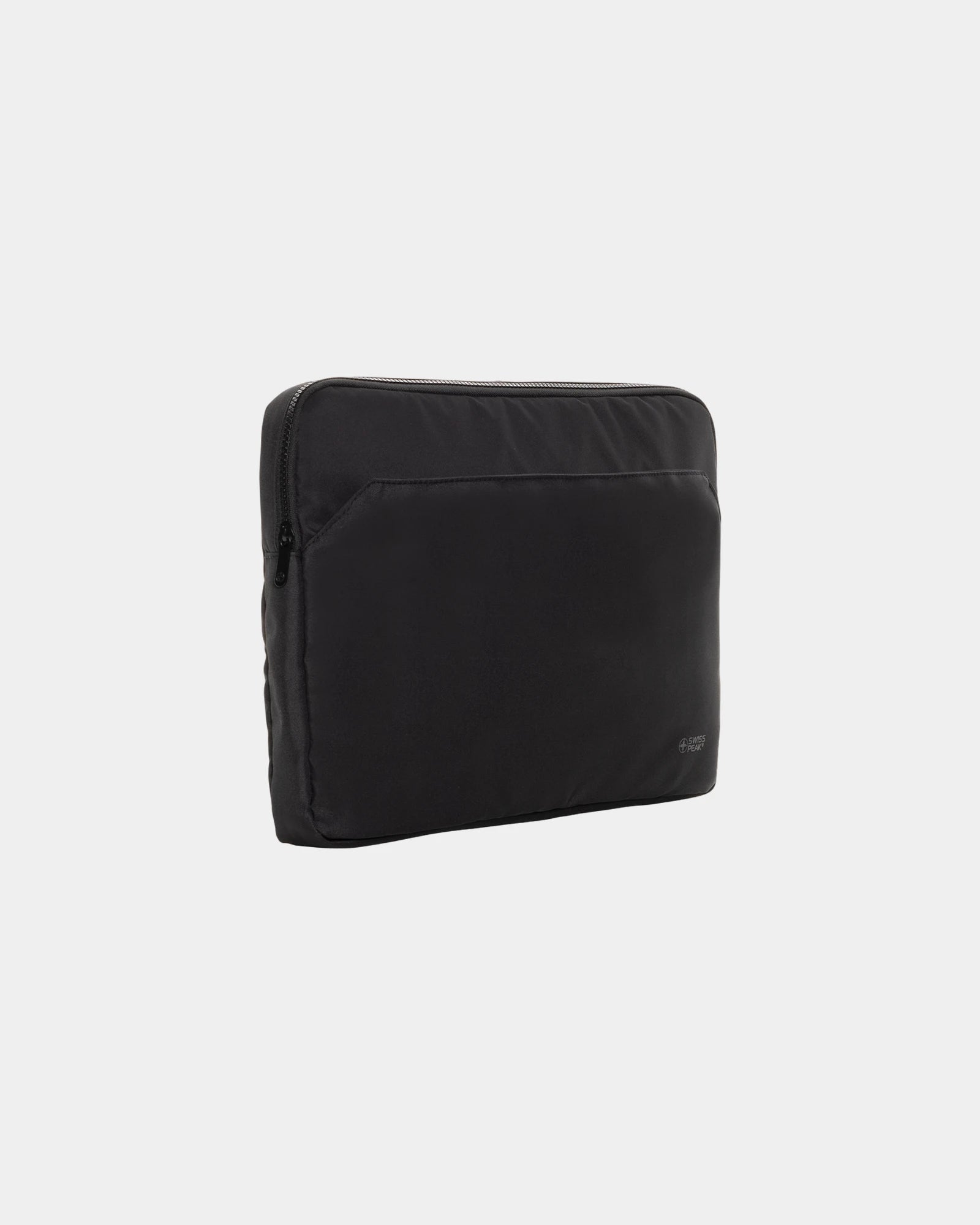 Laptophülle 15,6 Zoll rPET Swiss Peak zum Personalisieren - Schwarz